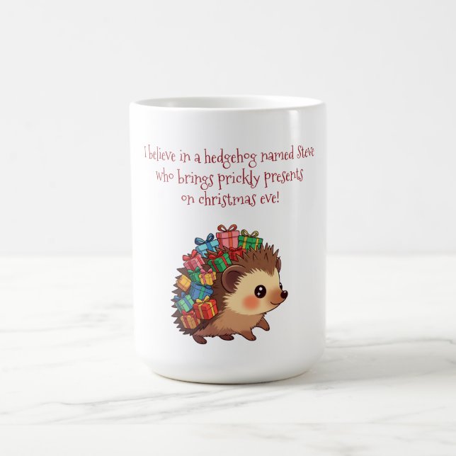Mug Steve le Hérisson – Athée drôle  (Centre)