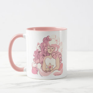 Mug Steven Universe   Illustration de quartz Rose