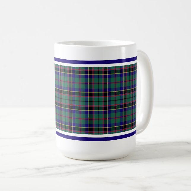 Mug Stevenson Clan Tartan (Devant droit)