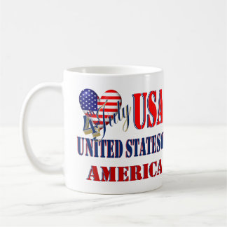 Mug Sticker classique T-shirt 4 juillet USA