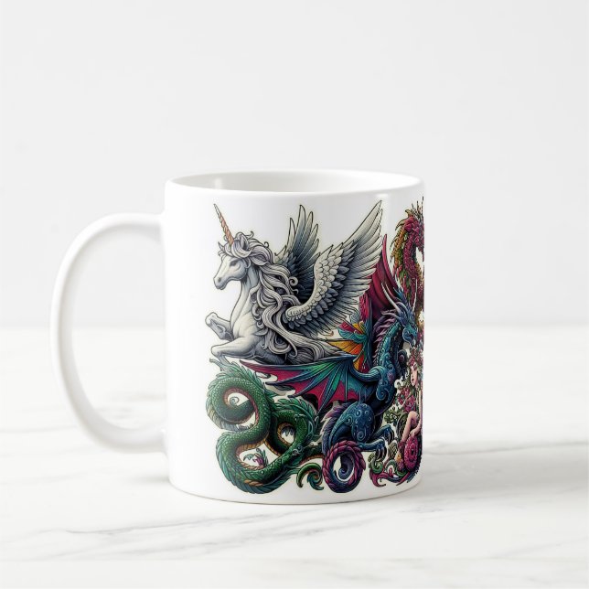 Mug Sticker Imaginaire Creatures (Gauche)