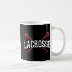 Mug Sticks croisés rouges croisés crosse pour jeunes o