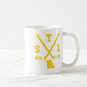Mug Sticks de hockey amusant St. Louis État Outile S
