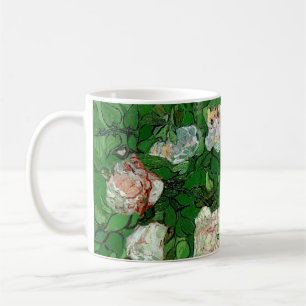 Mug Still Life : Roses roses roses de Vincent van Gogh