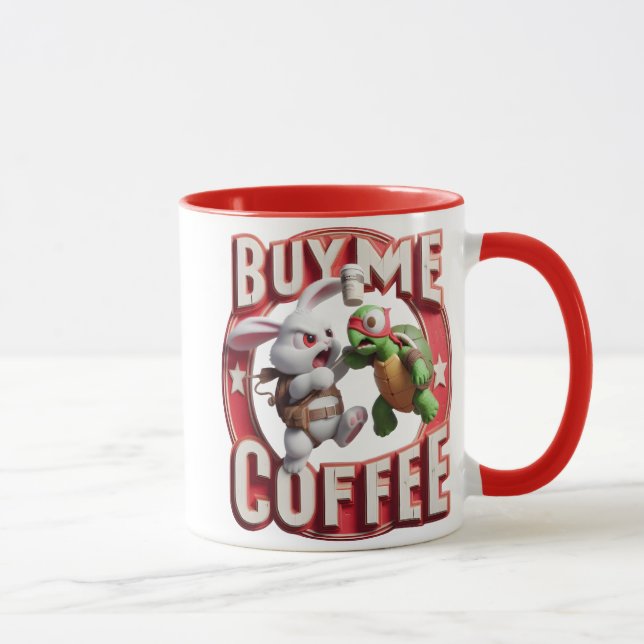 Mug Stimuler Les Conversations M'Acheter Un Café (Droite)