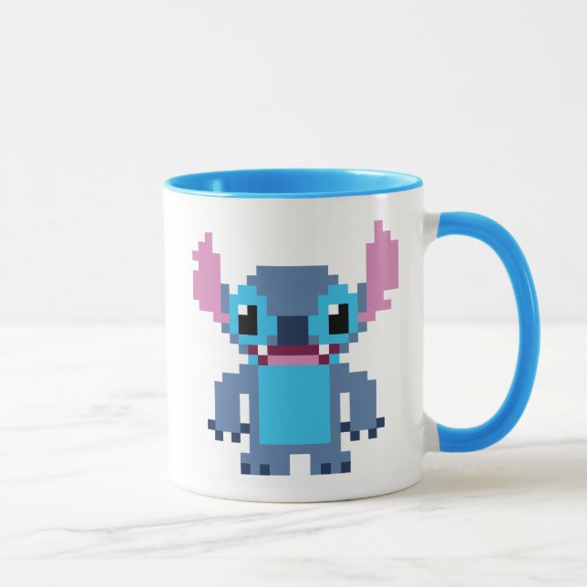 Mug Stitch à 8 bits (Droite)