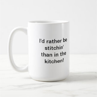 Mug Stitchin/tasse de Quilter de cuisine