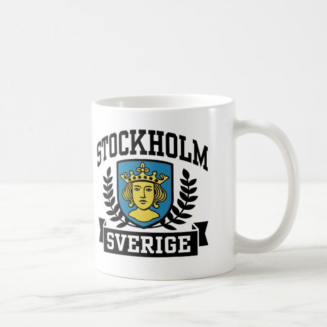 Mug Stockholm Sverige (Droite)