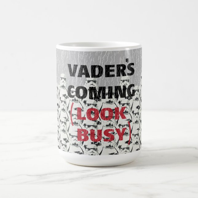 Mug Stormtroopers - Vader's Coming (Look Busy) (Centre)