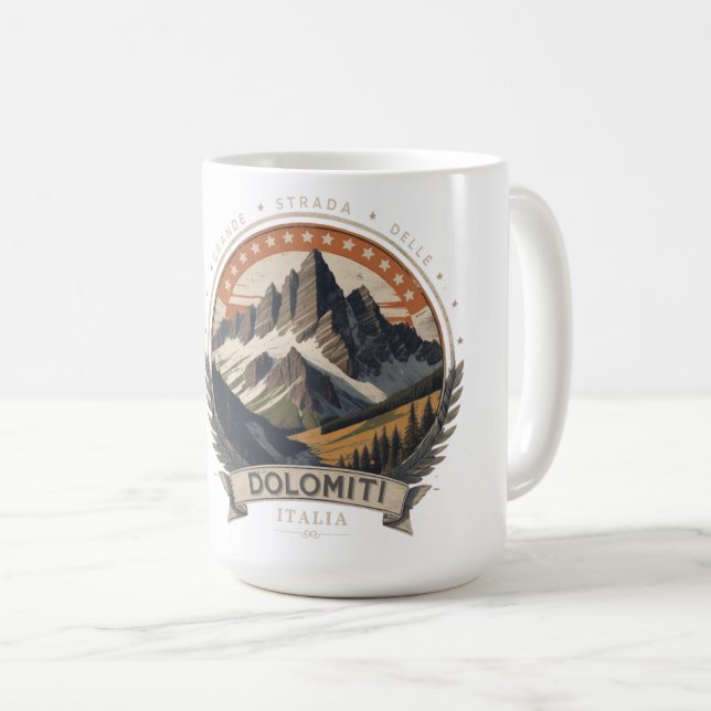 Mug Strada statale 48 delle Dolomiti (Devant droit)