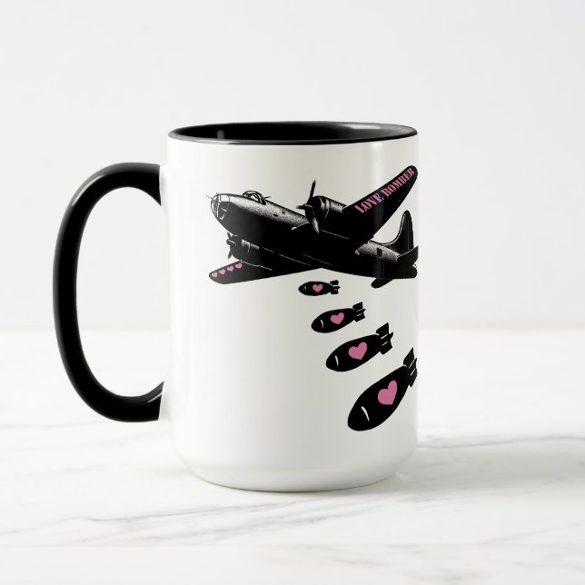 Mug Strategic Love Bomber Pink Details (Gauche)