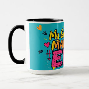 Mug Street Art Grand Cœur Fête des Grands-Parents