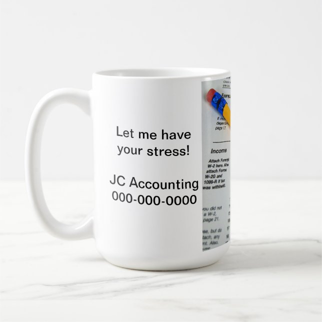 Mug Stress fiscal (Gauche)
