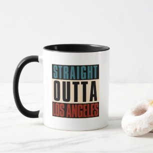 Mug Stright Outta Los Angeles Californie CA USA