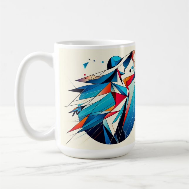 Mug Striking Visual Artwork #15 (Gauche)
