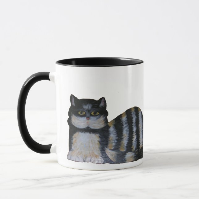 Mug - Striped Feline (Left)
