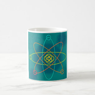 Mug Structure atomique linéaire