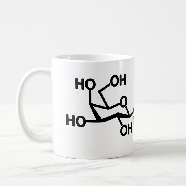 Mug Structure du lait lactose (Gauche)