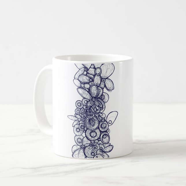 Mug Structures silencieuses : une étude sous forme (Devant gauche)