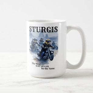 Mug Sturgis Funny Prairie Dog Biker Gang Humour de l'O