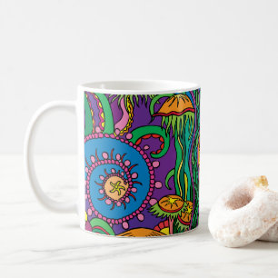 Mug Style Art Déco Coloré Abstrait  