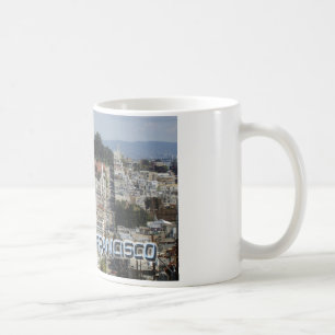 Mug Style de carte postale de San Francisco