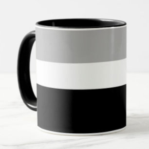 Mug Style de couleur gris blanc noir