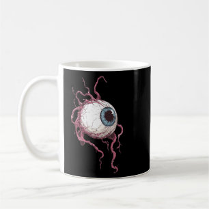 Mug Style de tatouage d'horreur graphique d'œil de mon