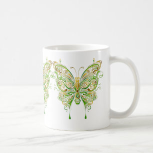 Mug Style de tatouage papillon coloré
