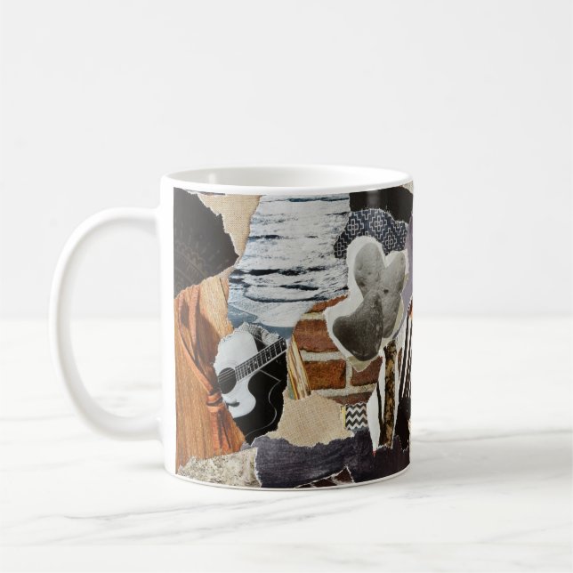 Mug style de vie Couleur de l'atmosphère gris, marron, (Gauche)