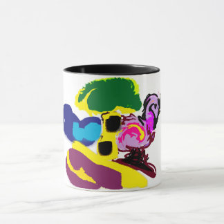 Mug Style d'été amusant flamant rose