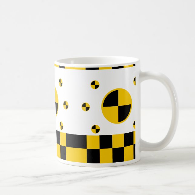 Mug Style gras des marqueurs de test d'écrasement (Droite)
