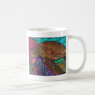 Mug Style impressionnant en verre souillé d'art de