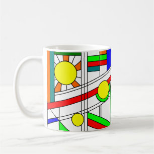Mug Style moderne en verre de trait