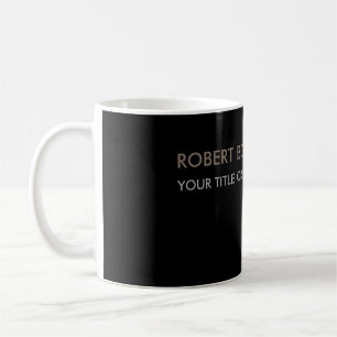 Mug Style noir moderne unique