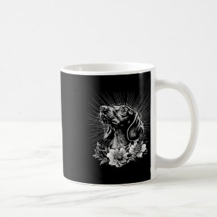 Mug Style tatouage Lover Dachshund Chien rétro