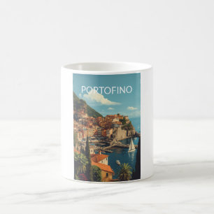 Mug Style Vintage Portofino Gênes Italie