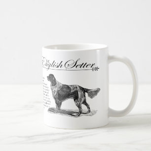 Mug Style Vintage Storybook Setter anglais