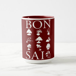 Mug Styles de base de l'arbre Bonsai