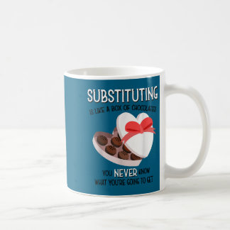 Mug Substitute School Teacher Valentine S Day Gift For