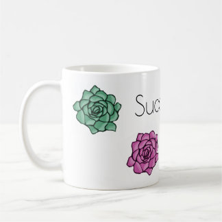 Mug Succ il vers le haut des succulents
