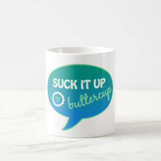Mug Sucez-le vers le haut de la renoncule