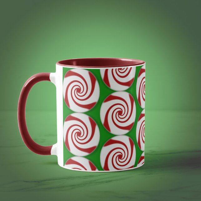 Mug Sucre de canne de base Pepperment Drop (Créateur téléchargé)