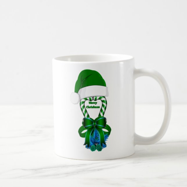 Mug Sucre de canne de menthe verte (Droite)