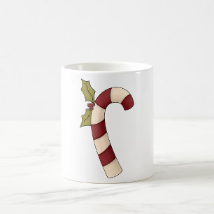 Mug Sucre de canne décoré Noël Sweet