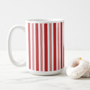 Mug Sucre de canne rouge et blanc en morceaux - Gros