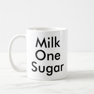 Mug Sucre Lait Un   Bouteille amateur de thé et café d