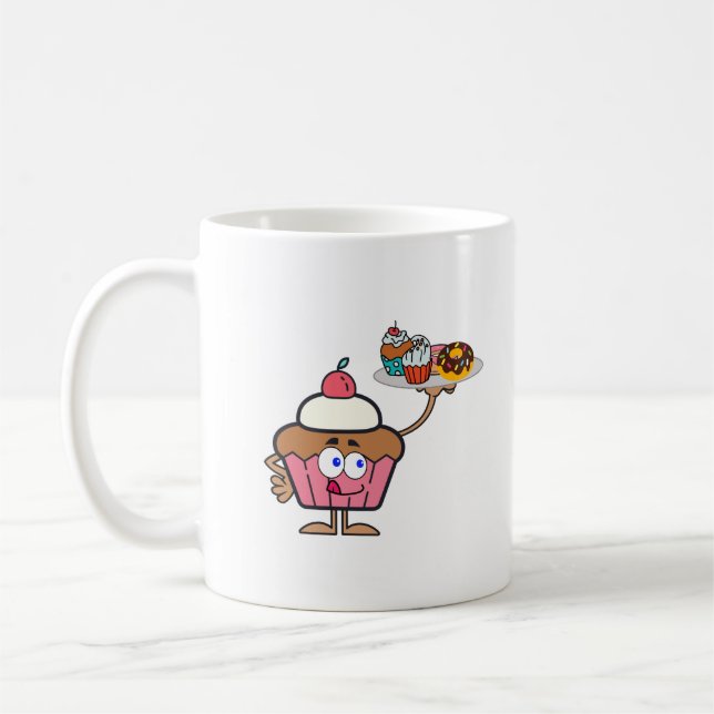 Mug Sucres de cupcake Votre Jour (Gauche)