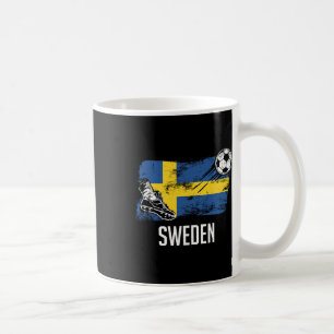 Mug Suède Maillot Drapeau Équipe de Football Suédoise