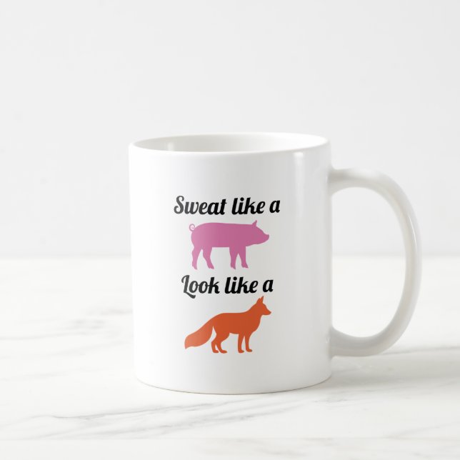 Mug Suer Comme Un Cochon (Droite)